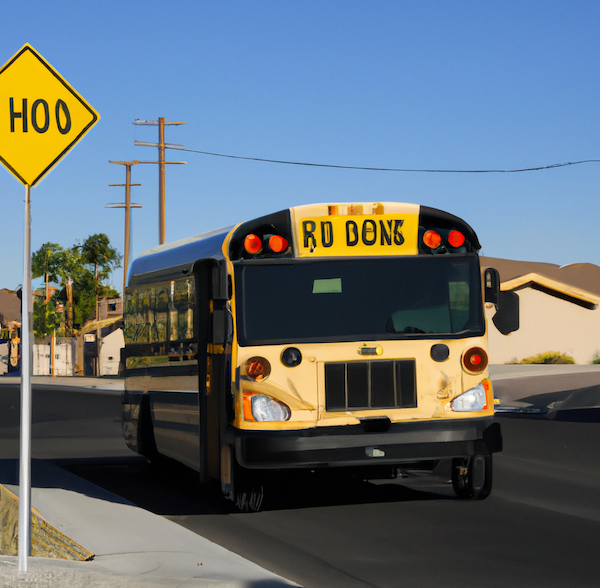 Nevada Traffic Laws - Failing to Stop for a School Bus